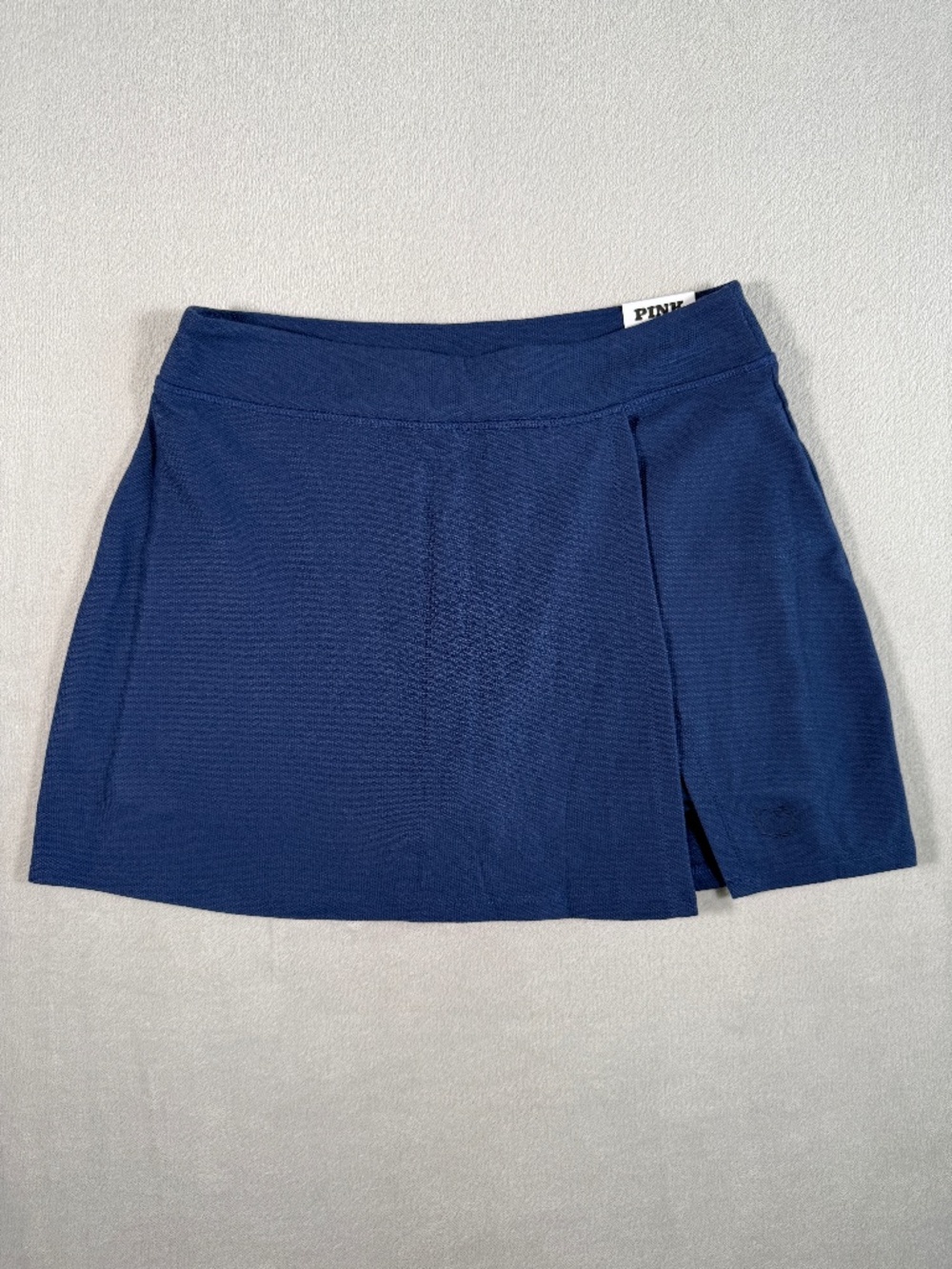 Pink Victoria's Secret Sport Pique Tennis Skort High Rise Navy Size Medium NWT